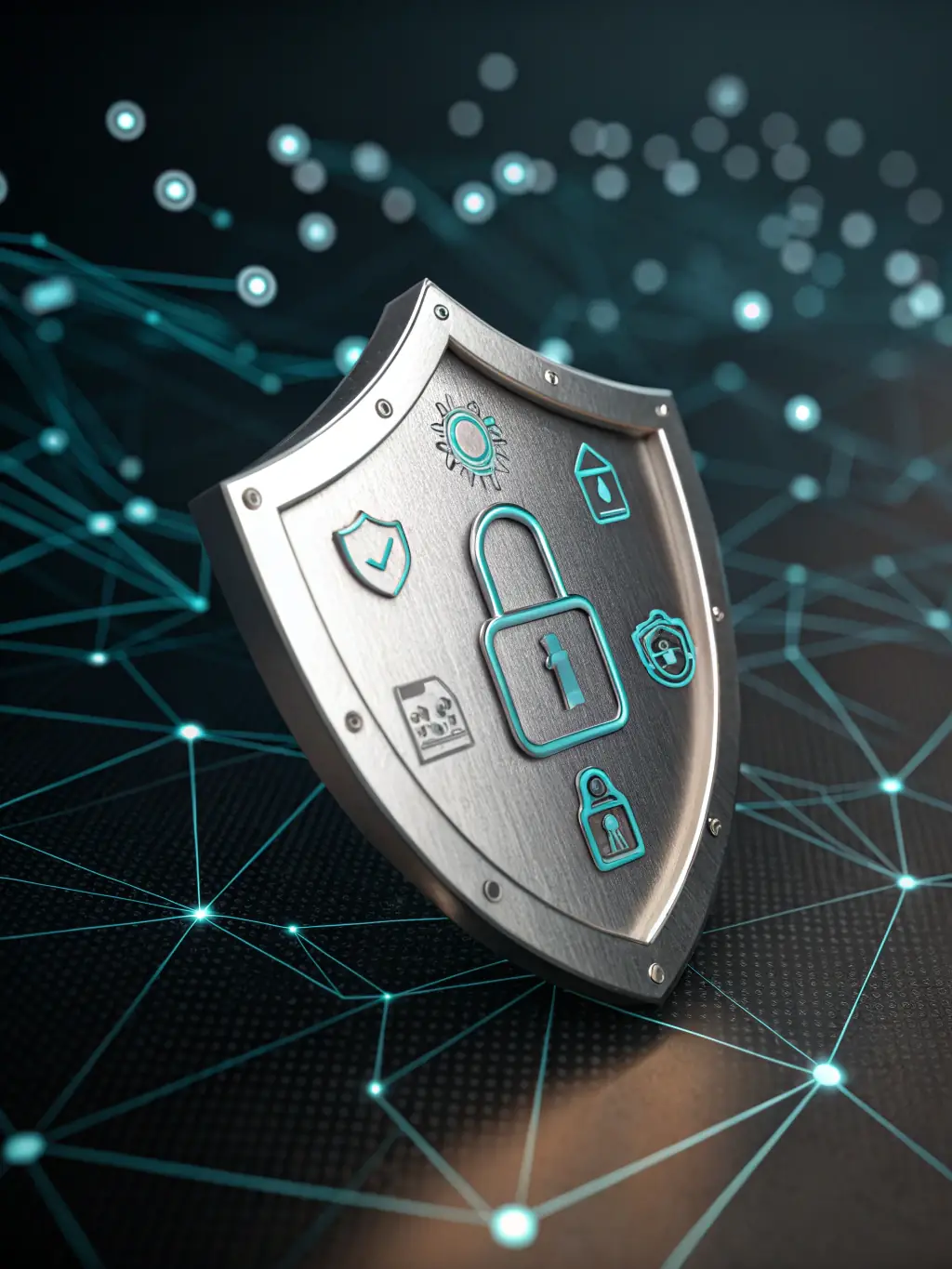 An illustration depicting the layered security approach of Osborne Data Colocation, highlighting firewalls, intrusion detection systems, and 24/7 monitoring.