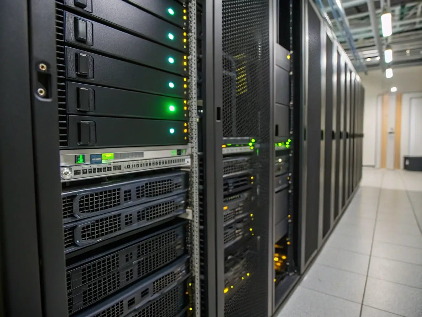 A detailed image showcasing the OpenClaw AI setup, highlighting its modular design and ease of integration within a server rack environment. The image should convey a sense of advanced technology and efficient automation.